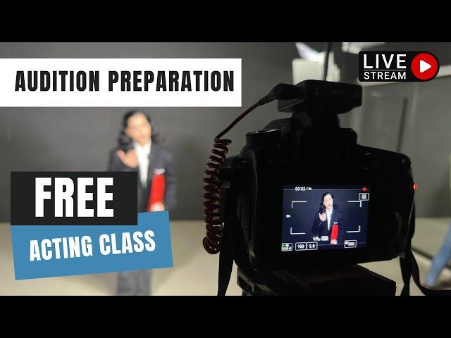 Acting Audition training Live