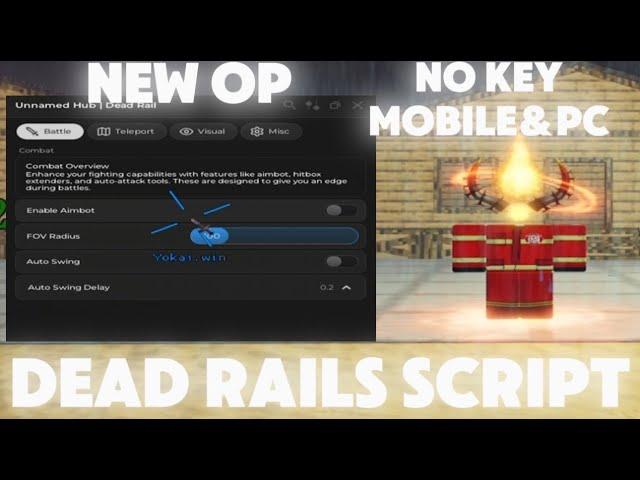 [BEST] DEAD RAILS SCRIPT GUI  | NO Key, Aimbot, Esp | XENO / MOBILE SUPPORT