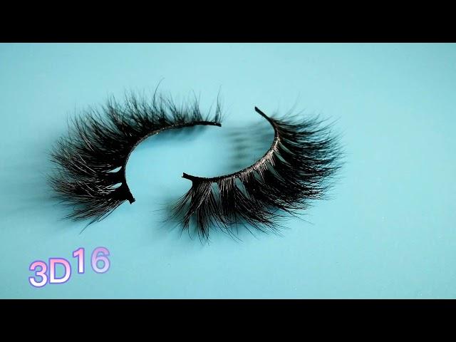 3D15 ONLYCANAS Factory wholesale 100% real mink false eyelashes princess 3d mink lashes vendor