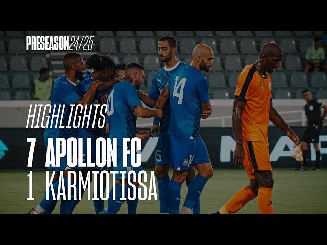 PRESEASON | ΑΠΟΛΛΩΝ vs ΚΑΡΜΙΩΤΙΣΣΑ (7-1)