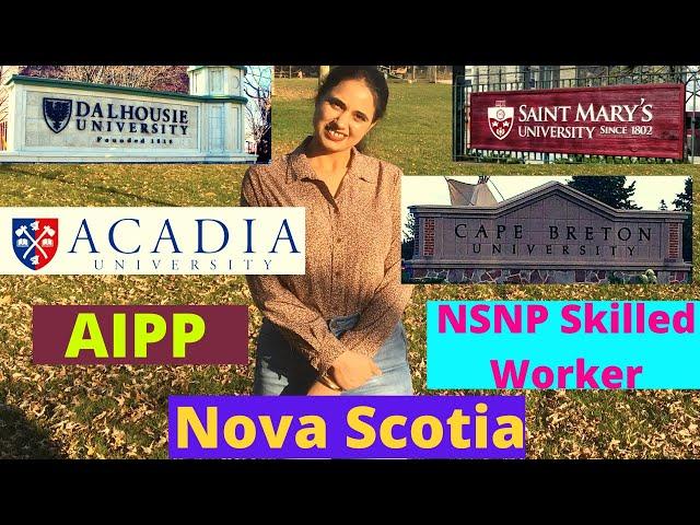 Universities at Nova Scotia for Master Students|Nova Scotia PNP & AIPP for International Students
