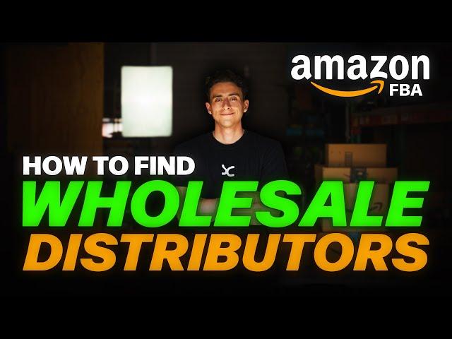 The BEST Way To Find Wholesale Suppliers | Amazon FBA 2024