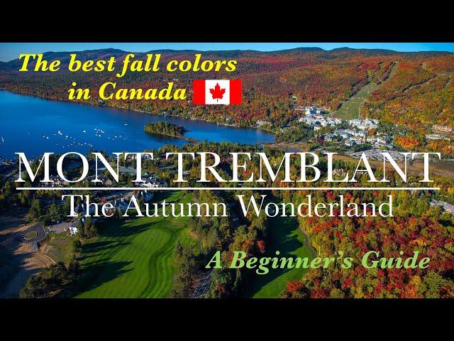 Mont Tremblant - The best fall colours in Canada | A Beginner’s Guide