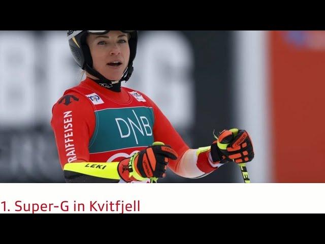 Ski Alpin Women's Super G Kvitfjell Highlights 2024