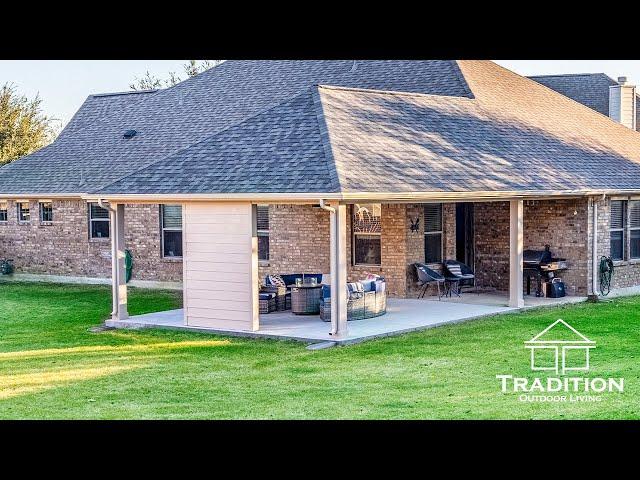 McKinney Outdoor Living Space - McKinney TX (Patio Cover, Privacy Wall, and More)