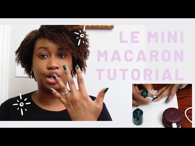 Le Mini Macaron At Home Gel Manicure Tutorial