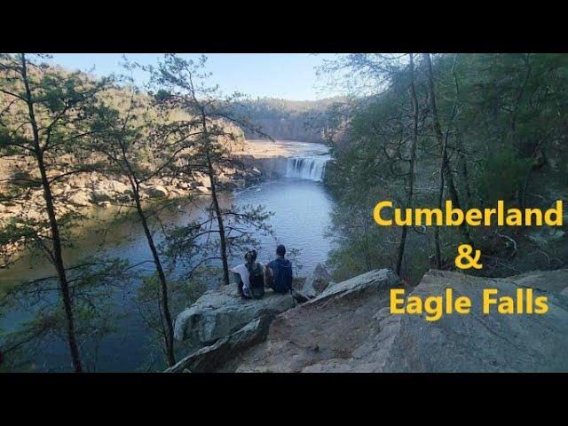 MAJESTIC WATERFALL HIKE!---Hiking Eagle Falls TRAIL, Eagle Falls, Cumberland Falls---Daniel Boone NF