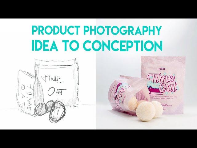 How To Product photography Idea to Conception | bath bomb light setup