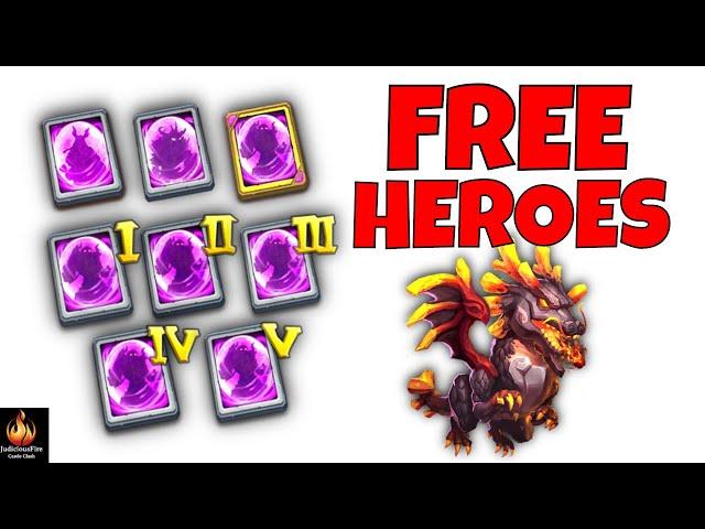 Castle Clash Best Way to Get FREE HEROES