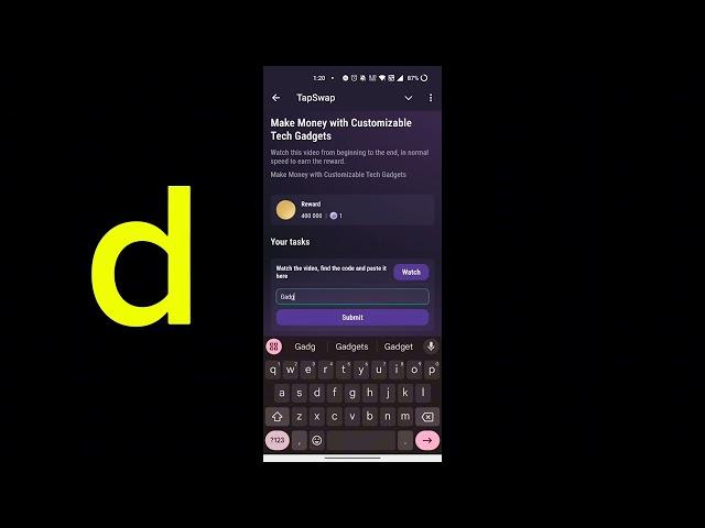 Make Money with Customizable Tech Gadgets | Tapswap code