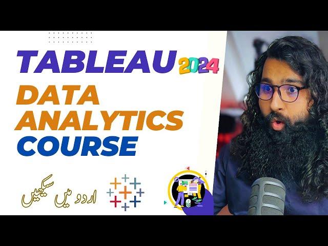 Tableau for Beginners Complete course in Urdu/Hindi