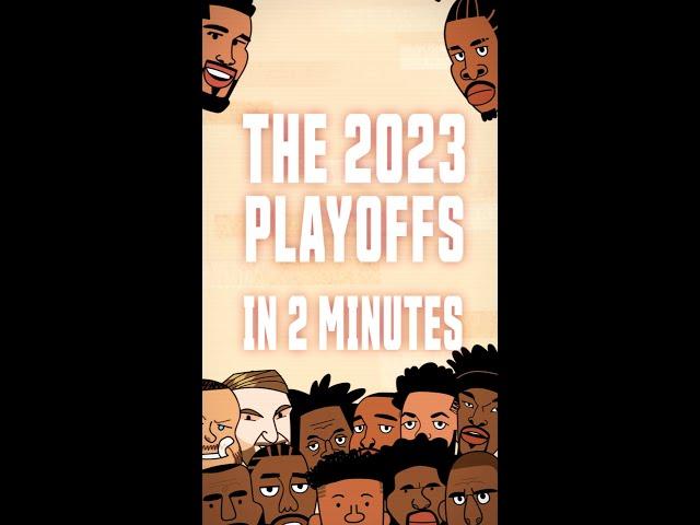 The 2023 NBA Playoffs in 2 minutes!