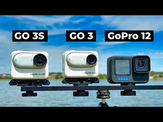 Insta360 GO 3S vs. GO 3 vs. GoPro 12!