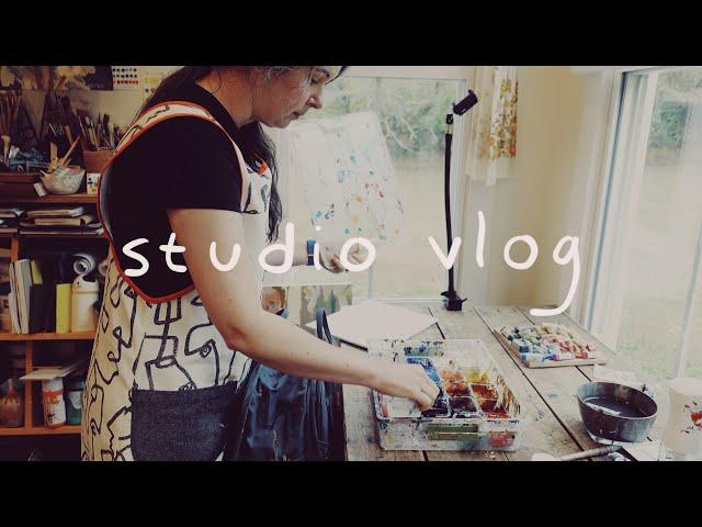 Must Know Art Tips: Studio Vlog