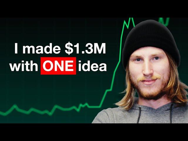 He Became a Millionaire Trading This ONE IDEA!