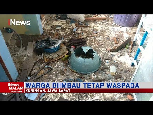 Satu Rumah di Kuningan Hancur Tersambar Petir, 1 Orang Terluka #iNewsMalam 01/04