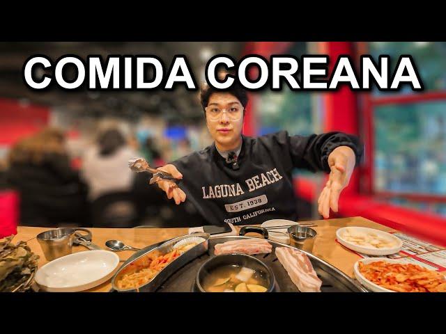 TUDO QUE EU COMO NA COREIA DO SUL