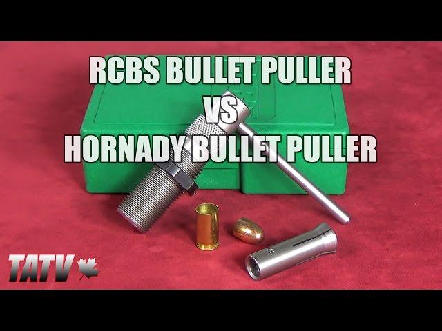 RCBS Bullet Puller vs Hornady Cam Lock Bullet Puller