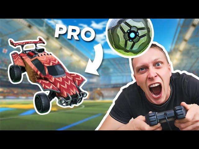 Tricking toxic Rocket League players into 1v1ing a Pro (episode 2)