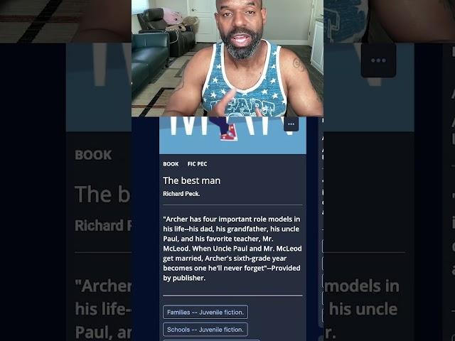 THE BEST MAN by Richard Peck