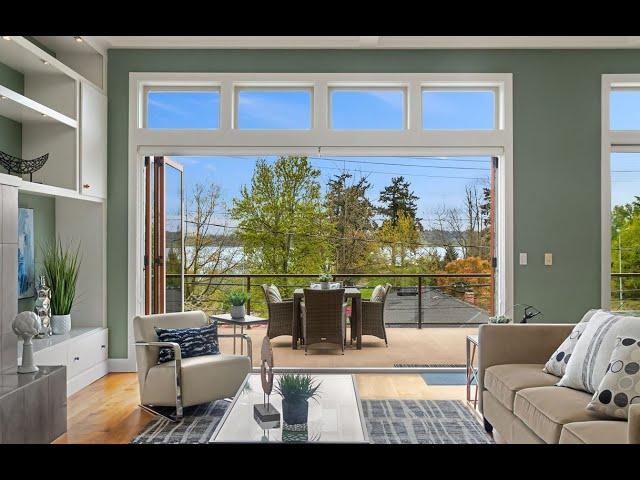 Downtown Kirkland Home for Sale with Views. Presented by John Fiala and Marsha Matchett Windermere