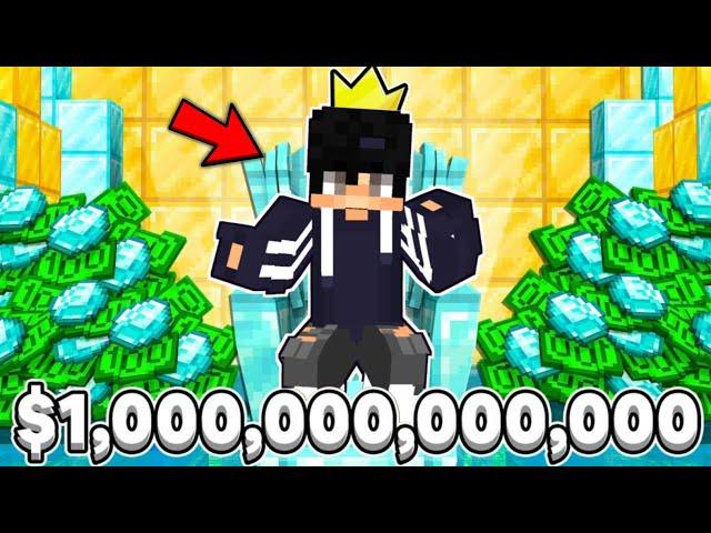 I Found a TRILLIONAIRE Only Minecraft Server!