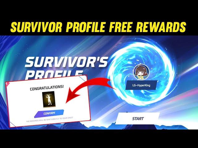 How To Complete Survivor Profile 2024 | Free Fire New Event