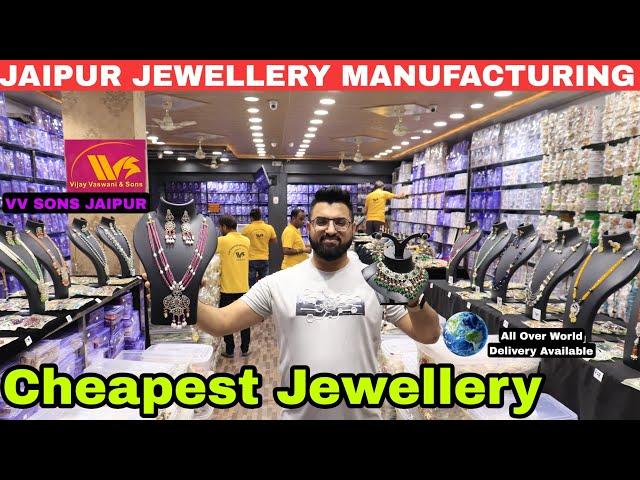 Biggest Artificial jewellery Outlet in Jaipur | Wholesale market in India @vvsonsjaipur