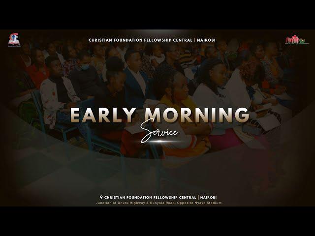 Harrison K. Ng’ang’a • Fear, Doubt & Unbelief • Sunday Early Morning Service • CFF Central Church