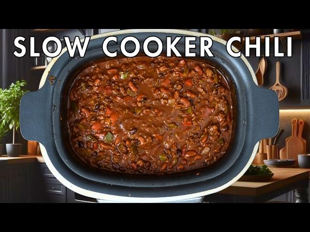 Ultimate Slow Cooker Chili Recipe | Easy, Bold, and Flavorful!