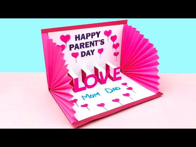 Parent's day card making handmade/ Easy and beautiful card for parent's day | Father's Day Cards