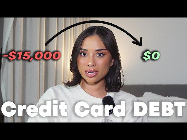 how I paid off thousands of dollars in credit card debt in 1 year