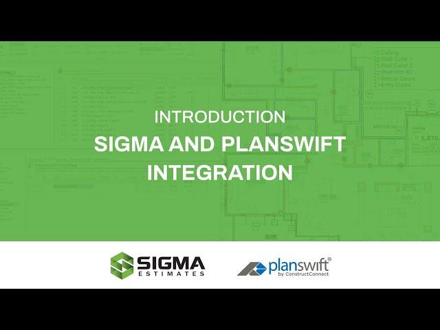 Introduction to Sigma and PlanSwift Integration