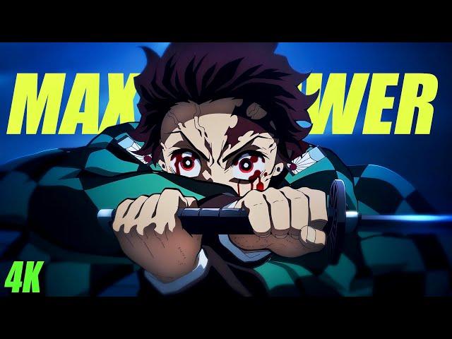 4K ANIME | Tanjiro Max Power「AMV/EDIT」- Middle of the Night