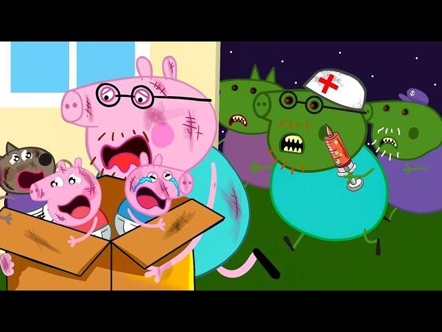 Zombie Apocalypse, Zombies Appear At The Maternity Hospital‍️ | Peppa Pig Funny Animation