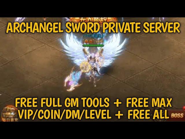 GAME RPG/MMORPG/AFK IDLE PRIVATE SERVER FREE FULL GM TOOLS - MAX VIP/DM/GOLD/EXP/ANYTHING IS MAX