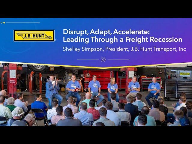 42nd Annual Patterson Lecture: Shelley Simpson, President, J.B. Hunt Transport Services Inc.