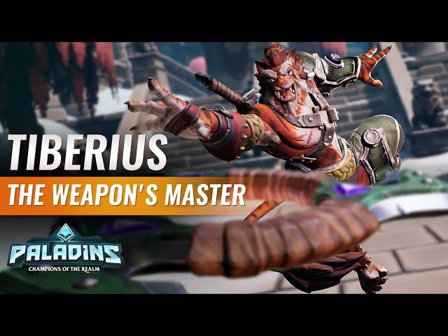 Paladins - Champion Teaser - Tiberius, the Weapons Master