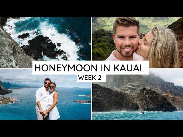 Epic HONEYMOON in Kauai (GORGEOUS Scenery!) | Part 2