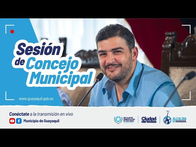 #ENVIVO  Sesión de Concejo Municipal - 23 diciembre 2024 #Guayaquil