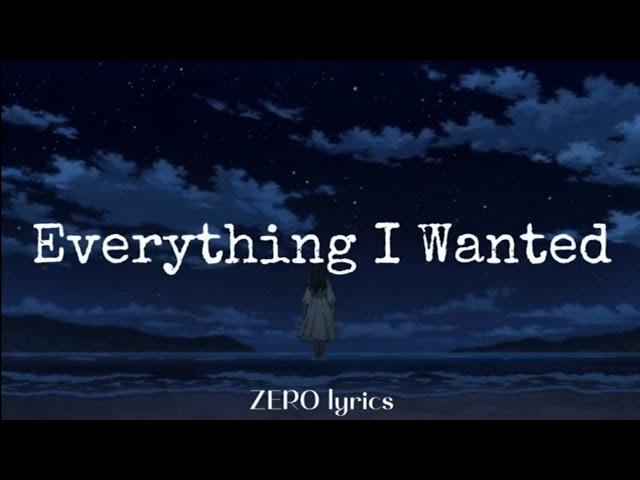 Billie Eilish - Everything I Wanted [Lyrics]