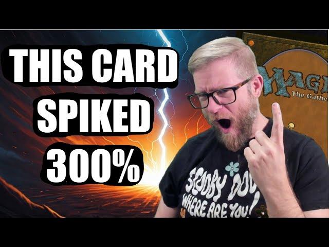 This Card Spiked 300% These MTG Cards Are About To Go CRAZY