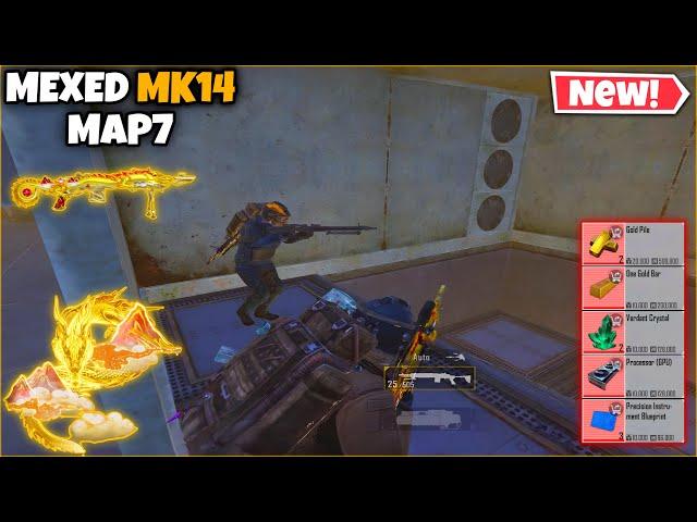 Metro Royale Playing With Maxed MK14 in Map 7 Solo vs Squad | PUBG METRO ROYALE CHAPTER 22