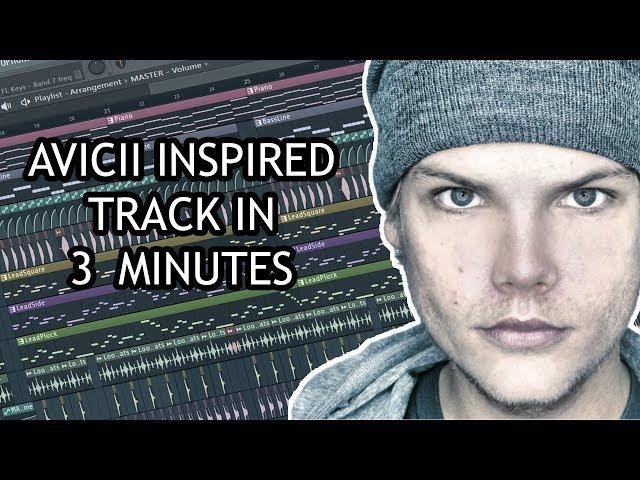 HOW TO MAKE "AVICII" STYLE MUSIC IN 3 MINUTES [FL STUDIO]