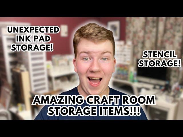 AMAZING Craftroom ORGANIZATION and STORAGE Items!