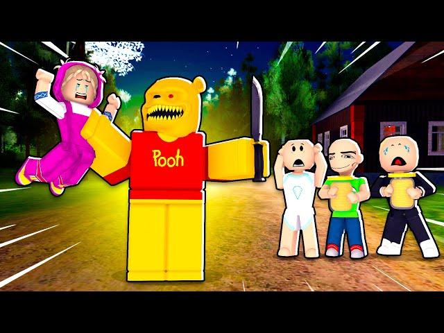 POOH STORY ALL PARTS WITH JJ, BOBBY, BOSS BABY, AND MASH | Roblox Funny Moments