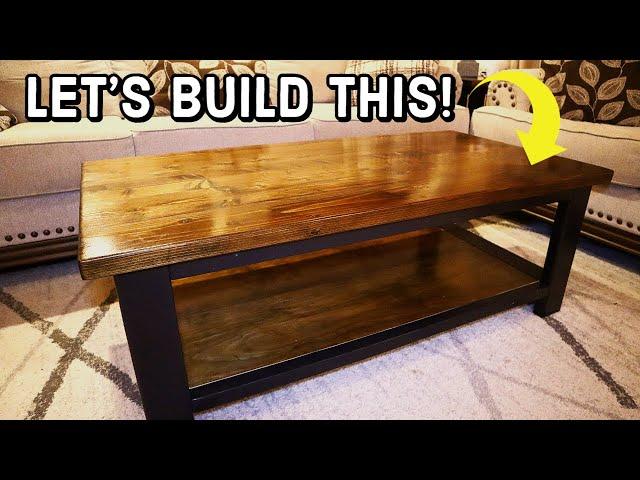 How to Make a Wood Coffee Table | DIY