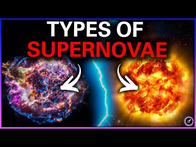 Supernova. Difference Between Type 1 and Type 2