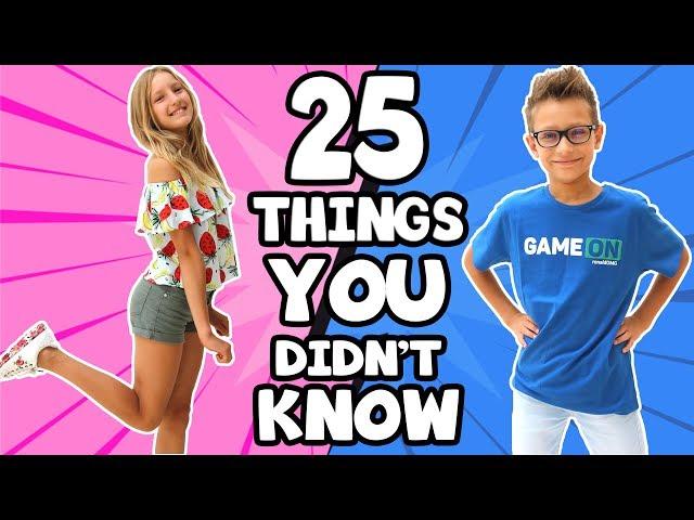 25 Things You Didn't Know About SIS vs BRO!!!