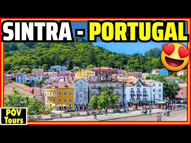 SINTRA, Portugal A Real-Life Fairytale Town Near Lisbon! Walking Tour [4K]